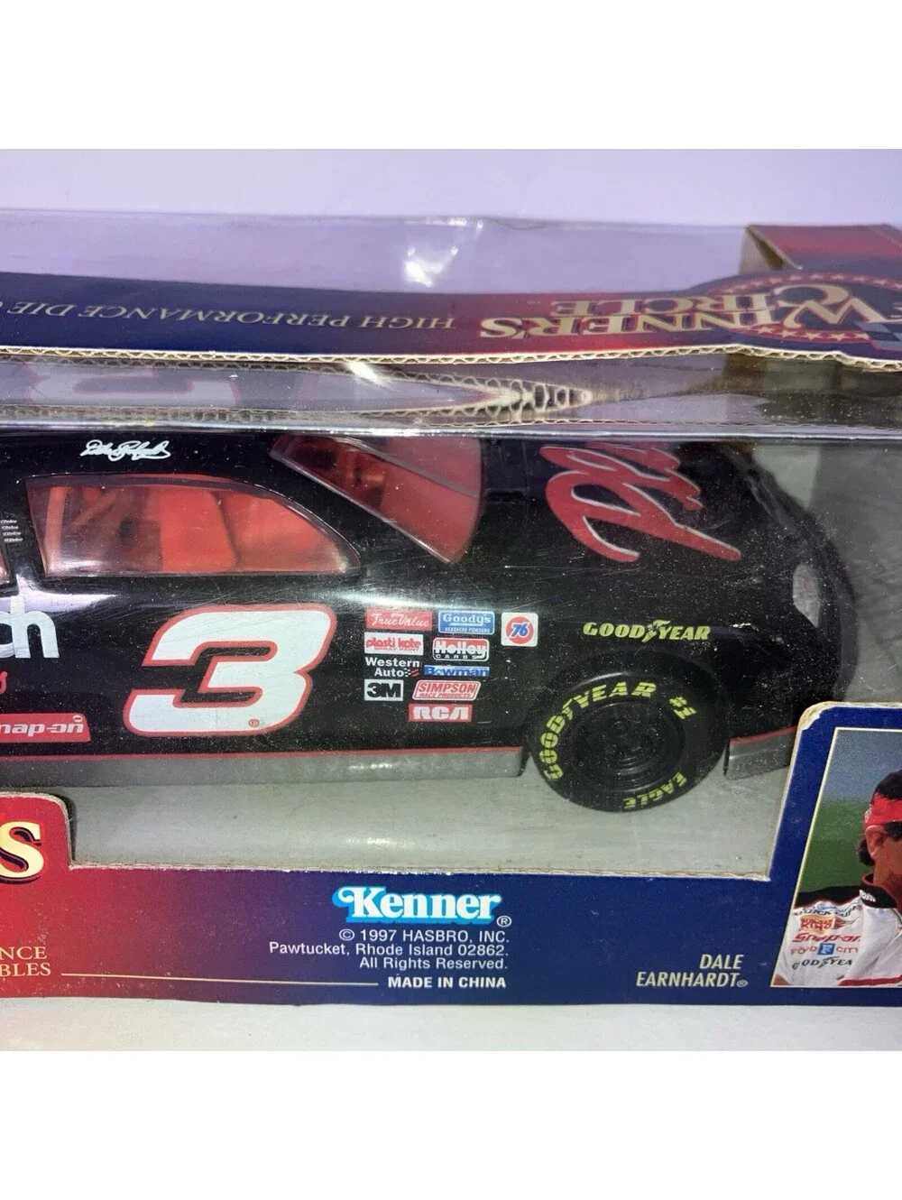 VINTAGE 1998 Winners Circle Dale Earnhardt #3 NASCAR GM Goodwrench Plus 1/24 NEW